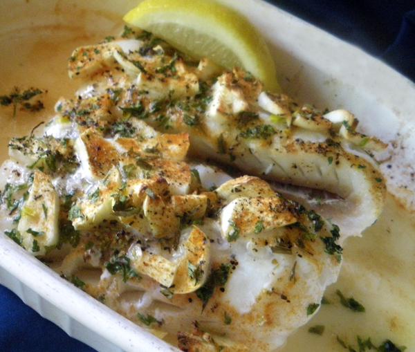 Baked Haddock. Photo by Bergy