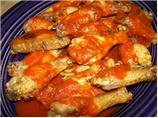 Unbelievable Baked Buffalo Wings. Photo by MissLinguist