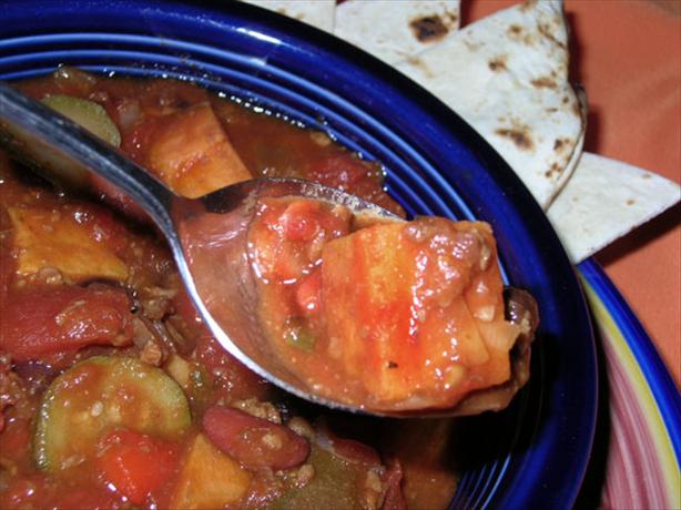 Sweet Potato Black Bean Chili. Photo by justcallmetoni