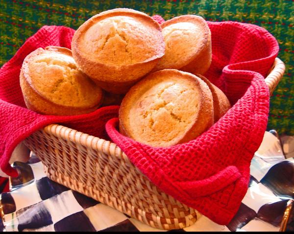 Coffee Shop Cornbread Muffins. Photo by Bev