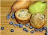 Blueberry Pear Muffins