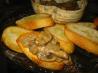 Warm Mushroom  Crostini