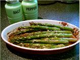Roasted Asparagus With  Lavender, Lemon  and Garlic