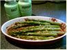 Roasted Asparagus With  Lavender, Lemon  and Garlic