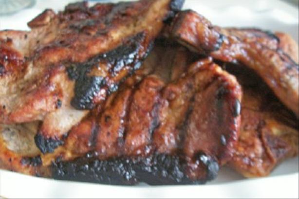 Bourbon-Glazed Pork Chops. Photo by lauralie41