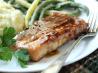 Bourbon-Glazed Pork Chops. Recipe by ratherbeswimmin'