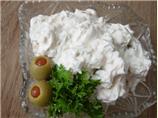 Green Olive Onion Cream Cheese
