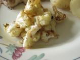 Roasted Cauliflower, Lavender, Rosemary and Garlic