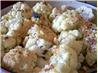 Roasted Cauliflower, Lavender, Rosemary and Garlic