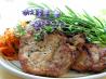Grill Pork  With Rosemary and Lavender