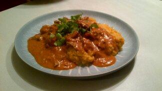 African Pork and Peanut Stew. Photo by mikejoy
