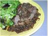 Beef Filets With Cognac-Mushroom & Onion Sauce. Recipe by Manami