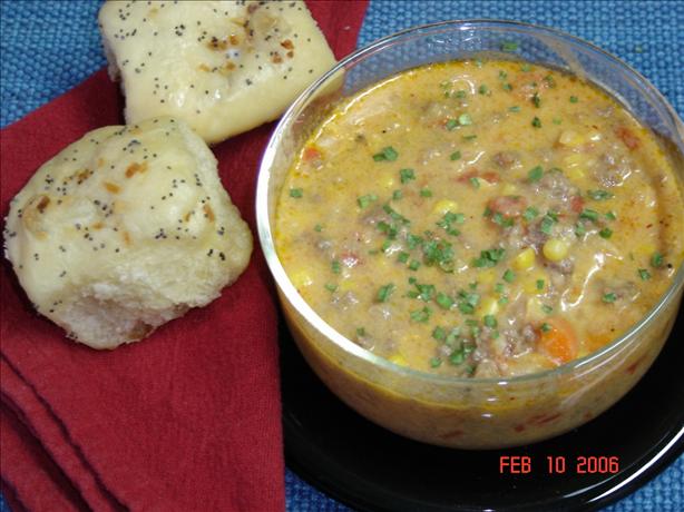Cheeseburger Chowder. Photo by lets.eat
