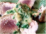 Seared Tuna in Wasabi Sauce