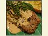 Sandi's Black Pepper Cube Steaks & Mushroom Cream Sauce