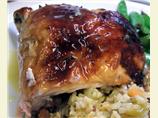Orange Ginger Brined Chicken