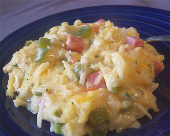 Cheesy Loaded Hash Browns Casserole. Photo by *Parsley*