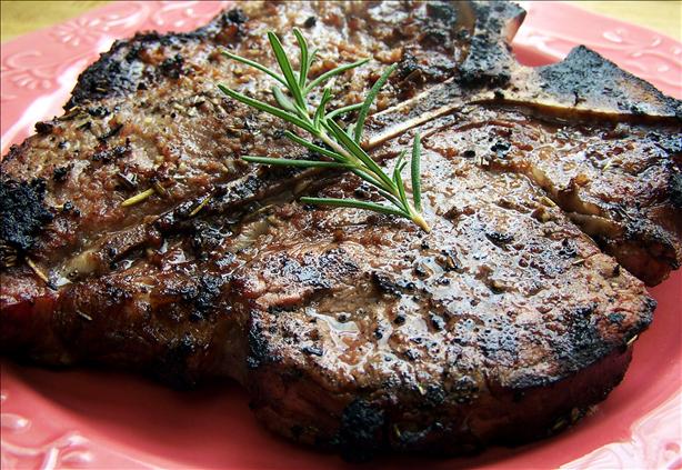 Florentine Style Steak -- Bistecca Alla Fiorentina. Photo by PaulaG