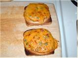 Broiled Cheddar Tomato Sandwiches