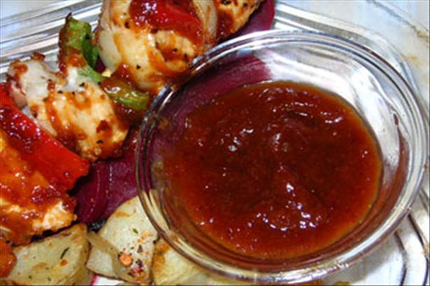 Chipotle Cherry Barbecue Sauce. Photo by justcallmetoni