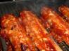 Beef Sausages With Smoky BBQ Glaze. Recipe by Chef Dee