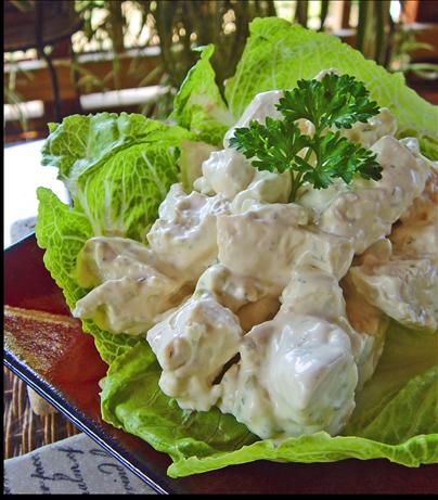 Junior's White Meat Chicken Salad. Photo by Bev