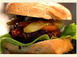 Grilled Teriyaki Pork Burgers