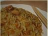Carrot Rice with Peanuts