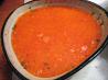 Roasted Red Pepper Soup With Orange Cream. Recipe by Nana Lee