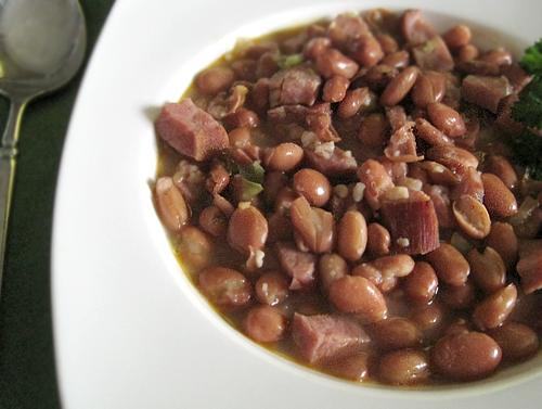 Pinto Beans & Ham. Photo by Caroline Cooks