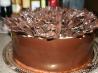 Chocolate Raspberry Ruffle Cake