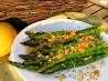 Asparagus With Lemon Butter Crumbs