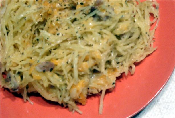 Cheesy Spaghetti Squash With Sausage. Photo by ~Leslie~