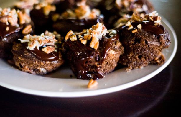 Filled German Chocolate Cupcakes. Photo by Chef #1522537