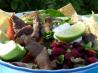 Becky's Gourmet Southwestern Taco Salad or Nachos With Steak. Recipe by BecR