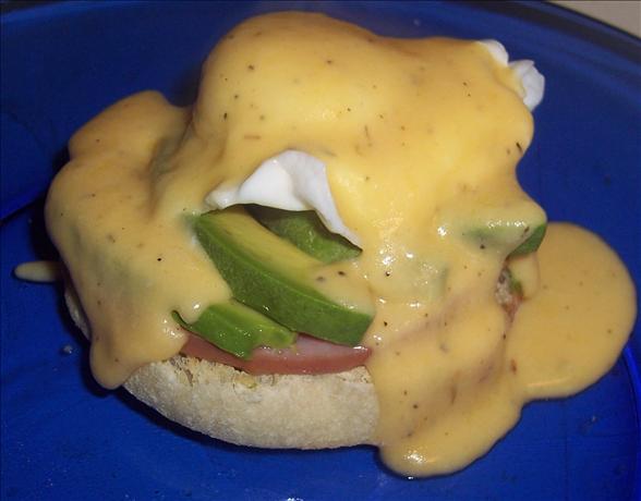 Avocado Eggs Benedict. Photo by looneytunesfan