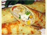 Cr&ecirc;pes Farcies &agrave; La Mexicaine