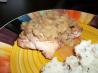Chicken Thighs With Roasted Apples and Garlic. Recipe by Phil Franco
