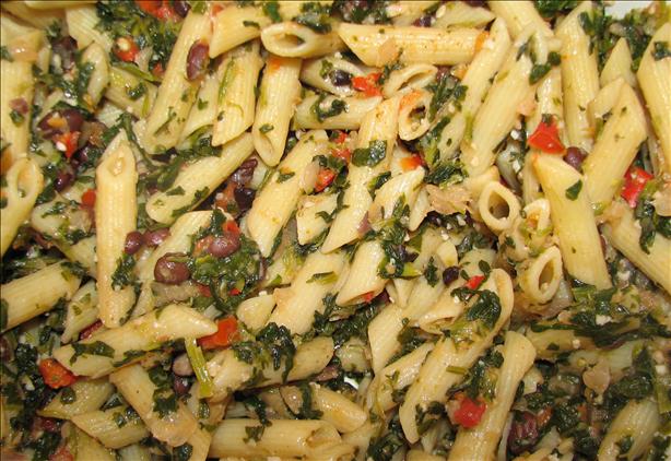 Penne With Cannellini Beans and Anchovies. Photo by spreadnjoy