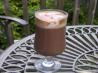 Hot Chocolate With Pink Peppermint Whipped Cream. Recipe by looneytunesfan