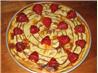 Banana-Berry Brownie Pizza