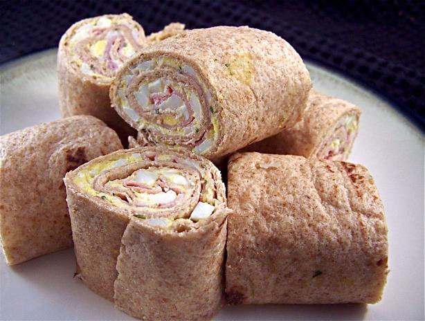 Egg and Ham Pinwheels. Photo by PaulaG