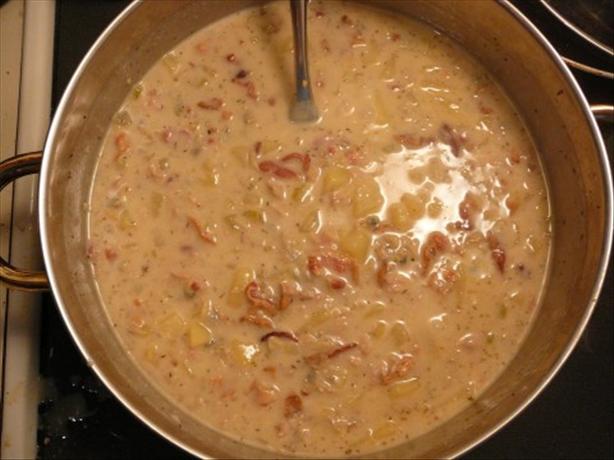 Winter Night Creamy Clam Chowder. Photo by BLUE ROSE