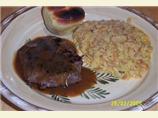 Ground Sirloin Steaks With Brown Gravy. Photo by ShortyBond
