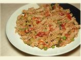 Salmon Fusilli With Zucchini & Sun-Dried Tomatoes
