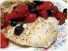 Baked Cod With Tomato-Olive Tapenade