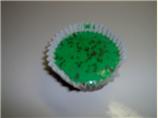 Chipits Grasshopper Brownie Cupcakes