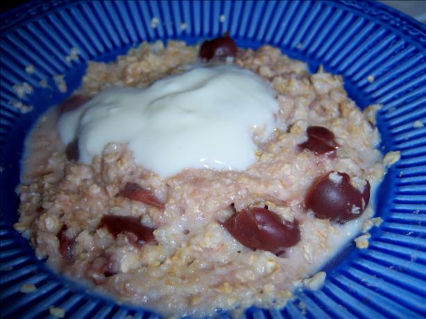 Cherry Vanilla Oatmeal. Photo by **Mandy**