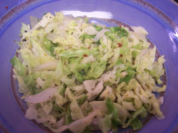 Ginger/Garlic Savoy Cabbage. Photo by jrusk