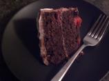 Chocolate Cherry Cake with Chocolate Cream Cheese Frosting